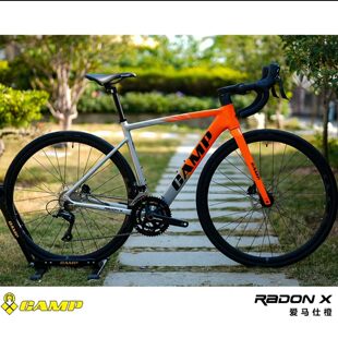 26款CAMP坎普RADON X 顺泰纯油碟 r3000变速中空盘的铝合金公路车