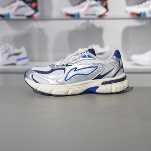 李寧男女大童休閑鞋 新品 反光減震回彈童運動鞋 YKCU114 2024秋季