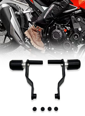 适用本田CB400F护杠弹簧防摔球cb500f保险杠X无极500AC改装专用