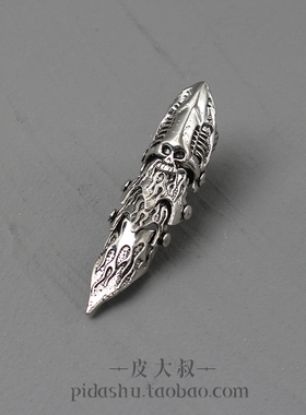 朋克摇滚指环关节合金长戒指