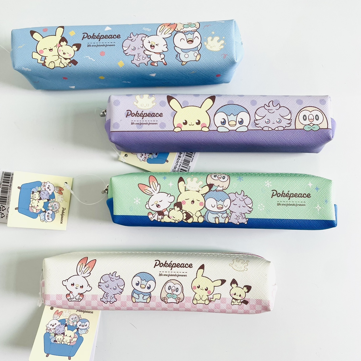 小学生笔袋PU小容量卡通文具盒