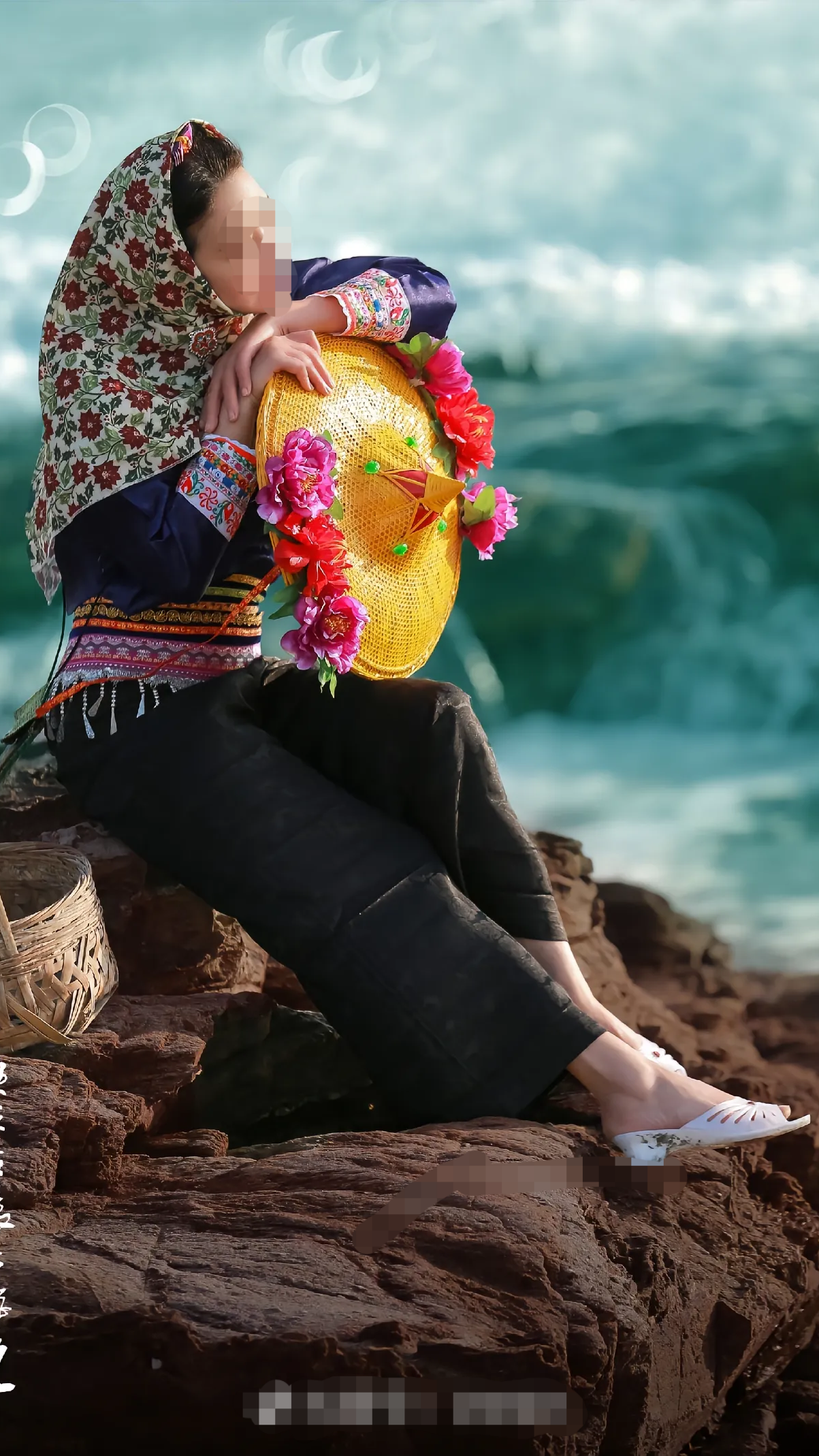 新款惠安女服饰闽南民族舞蹈舞台演出服饰少数民族练功服艺考服