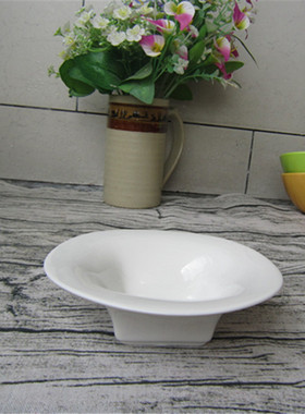 外贸原单陶瓷餐具 欧美名品FORTIS【金元宝】坚果零食碗 糕点碗