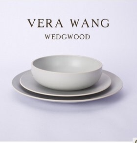 外贸陶瓷 瓷器餐具英国皇家威基-德WE-W汤碗牛排盘浅蓝色套装