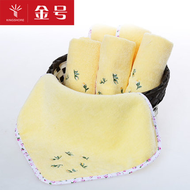 金号正品纯棉口水巾吸水洗脸巾