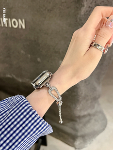 IAMYEE马蹄手镯高级感表带适用applewatch34567代S7S8S9S10iwatch
