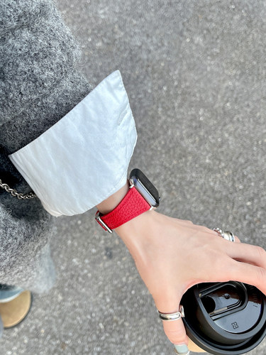 YEEBAND苹果小蛮腰表带荔枝纹