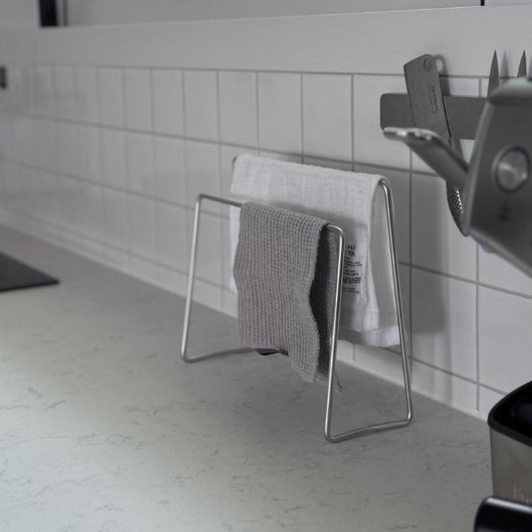 304不锈钢抹布晾晒架厨房收纳架卫生间毛巾架洗碗布除臭置物架子