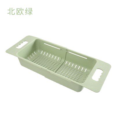 可伸缩洗菜盆淘菜盆沥水篮长方形塑料水果盘家用厨房水槽洗碗收纳在类目 餐饮具, 餐具, 果盆/果盘/果篮中 - 来自Buy2taobao.com提供专业的淘宝代购服务
