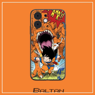 七龙珠手机壳适用于iPhone17promax小米17三星s24+华为nova12荣耀90红米K80PRO男生用苹果16plus赛亚卡卡罗特