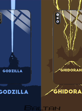 基多拉哥斯拉手机壳适用于苹果17promax全包iphone15基多拉小米17红米note12tpro/K80荣耀200三星s23+硅胶k80