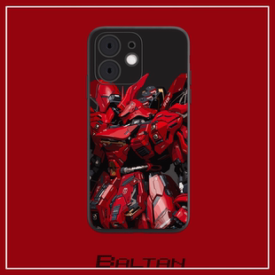 动漫MSN nova12红米note12t 04沙扎比高达机动战士手机壳适用于iPhone17promax小米17苹果16卡通华为mate70