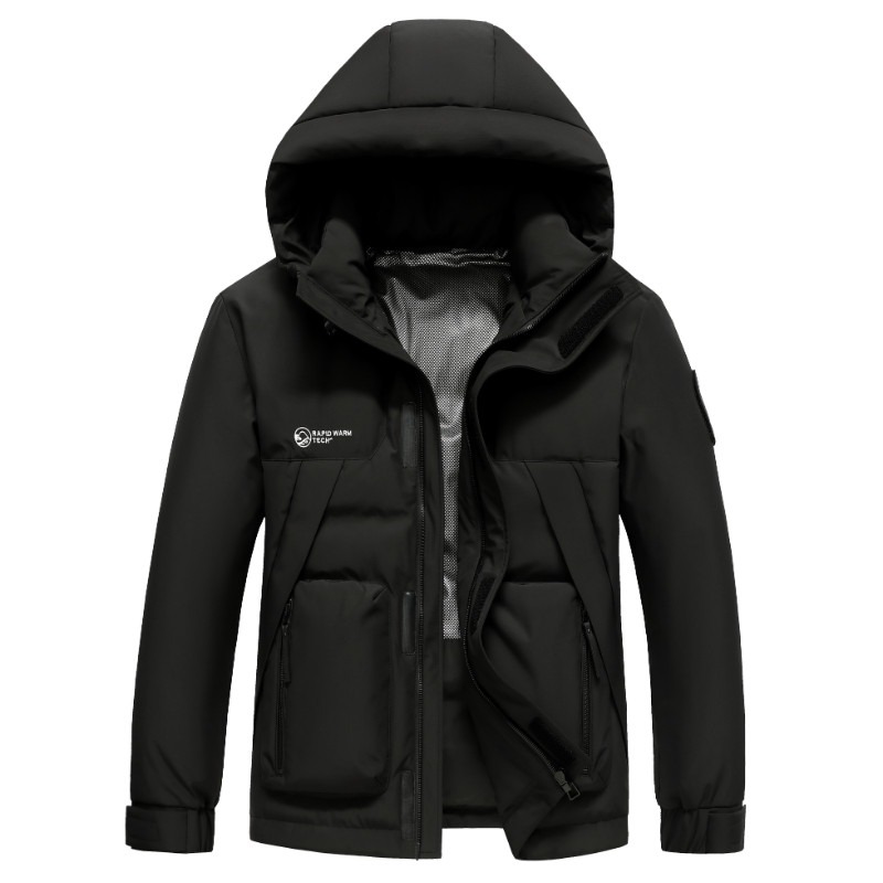 【吉娜专享】男女短款工装羽绒服9879