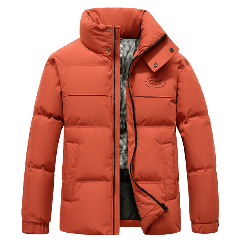 2025立领短款男女羽绒服9806