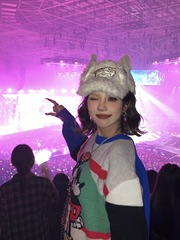 暴走日记~Y3K别碰我辣妹兔耳朵棒球帽女冬季保暖亚比设计毛绒帽子