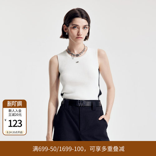 金属点缀婉甸毛织打底百搭毛织