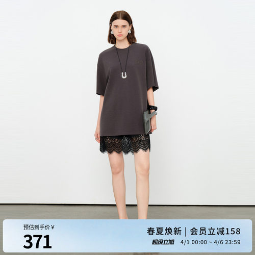 原灰色两件连衣裙