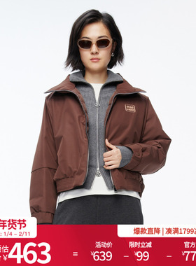 婉甸2025年冬季新品短款轻便休闲百搭上衣女羽绒服1244D21SX3