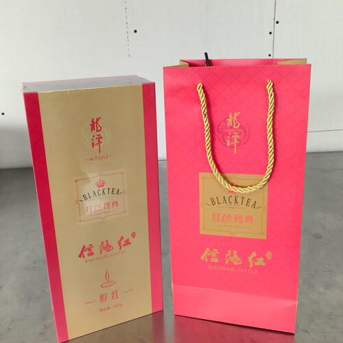 龙潭茶叶礼盒信阳240g一级醇红