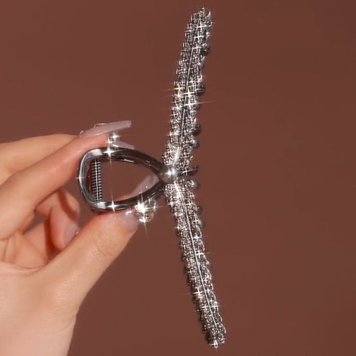 大号麦穗发夹高级感抓夹气质盘发