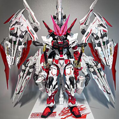 【合金骨架】大班8836 MB样式红龙异端带王者之剑  1/100拼装模型