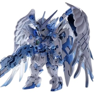 【现货包邮】长龙大唐联名1101冰川蓝飞翼零式MGsd国产拼装模型