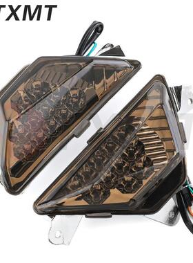 适用于川崎 NINJA 1000SX 400 650 300 ZX6R LED转向灯指示透镜