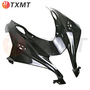 适用摩托车Kawasaki 川崎ZX10R  ZX10RR 2016-2020改装碳纤维头罩