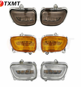 适用本田金翼GL1800 F6B 01-17年 改装件后视镜LED转向灯 刹车灯