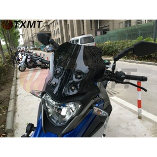 副厂WRS 适用 BMW 宝马 G310GS  改装前挡风镜 风挡玻璃  导流罩