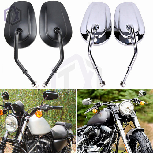 适用 哈雷戴维森 Iron883 硬汉 反光镜 改装 哈雷48 向下后视镜