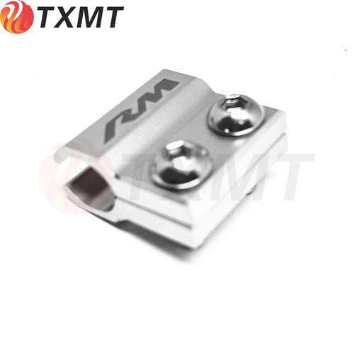 适用铃木RM 250 RM 85 RM 125的RM LOGO CNC前制动软管夹油管夹