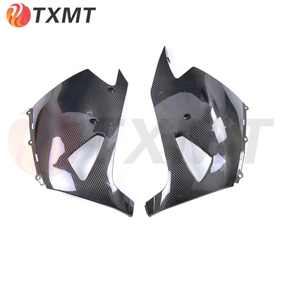 适用川崎Kawasaki ZX-14R肚锅 ZZR1400下扰流改装配件碳纤维外壳