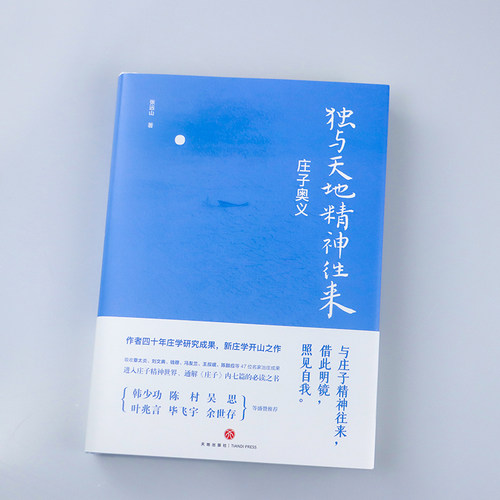 独与天地精神往来 庄子奥义 张远山著 说庄子 国学经典名著书籍 中国哲学入门书 庄子白话文翻译文 背景故事 天地出版社自营正版