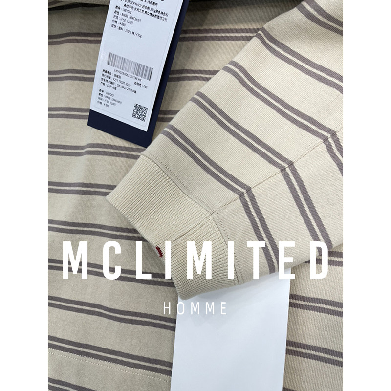 300g原色棉色织条纹汗布 水洗工艺 男女情侣款圆领套头卫衣 8002,男装,卫衣,淘宝优惠券,粉丝福利购,淘宝优惠卷