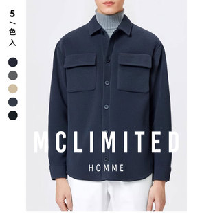 Mclimited-8494 男士羊毛夾克 Cashmere山羊絨混紡面料 細膩高級