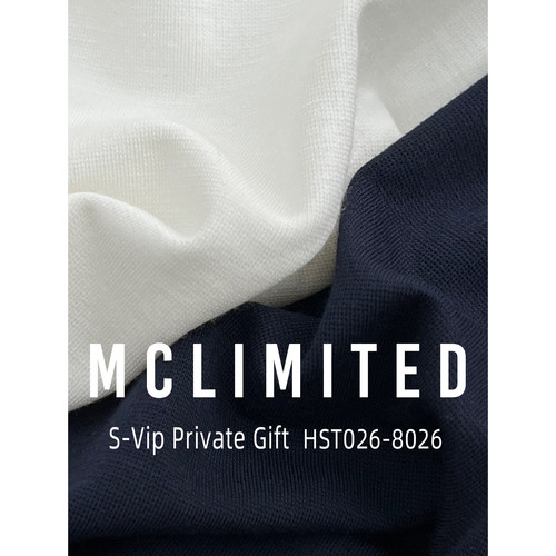 Mclimited-8026 高尔夫男士短袖POLO衫 细腻舒适顺滑面料 可拆领
