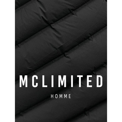 McLimited-8066 男士防风保暖过膝长款连帽面包羽绒服 进口羽绒