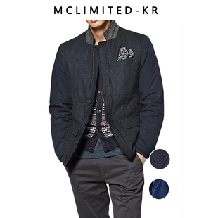 白菜 实用基础款 男士 MClimited 棉衣 特 羊毛面料夹克式 032