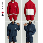 进口轻质尼龙面料 McLimited 网眼内衬 立领夹克 宽松 8079 男士