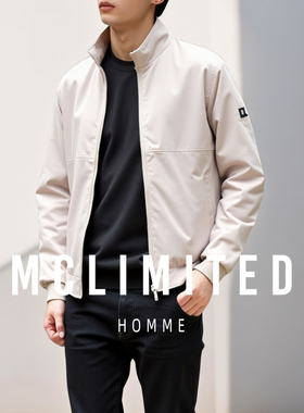 McLimited-8354 商政成熟男士立领夹克外套 功能面料 A1R TOUCH