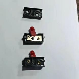 红色手柄纯铜电推剪理发开关 推头剃头刀理发刀配件