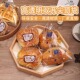 滋味鲜双开边面包三角袋肉松菠萝包汉堡烘焙透明一次性三明治袋子