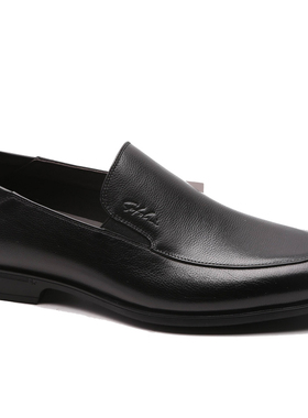 商场专柜正品沙驰男鞋2025夏季新款一脚蹬真皮休闲皮鞋41V5B1645