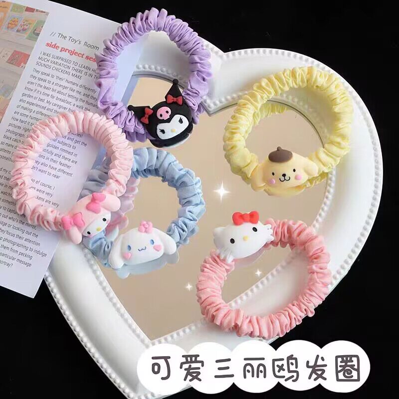 三丽鸥玉桂狗发圈手链两用