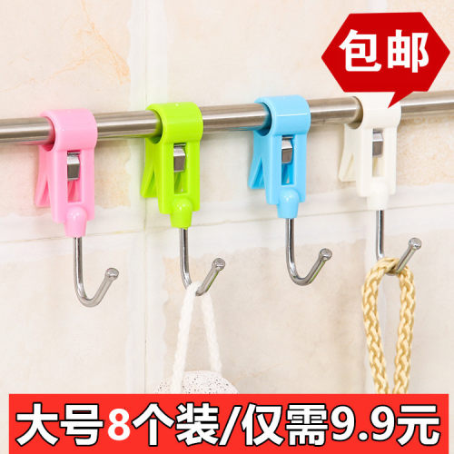 夹杆钢管夹挂钩两用不锈钢夹子