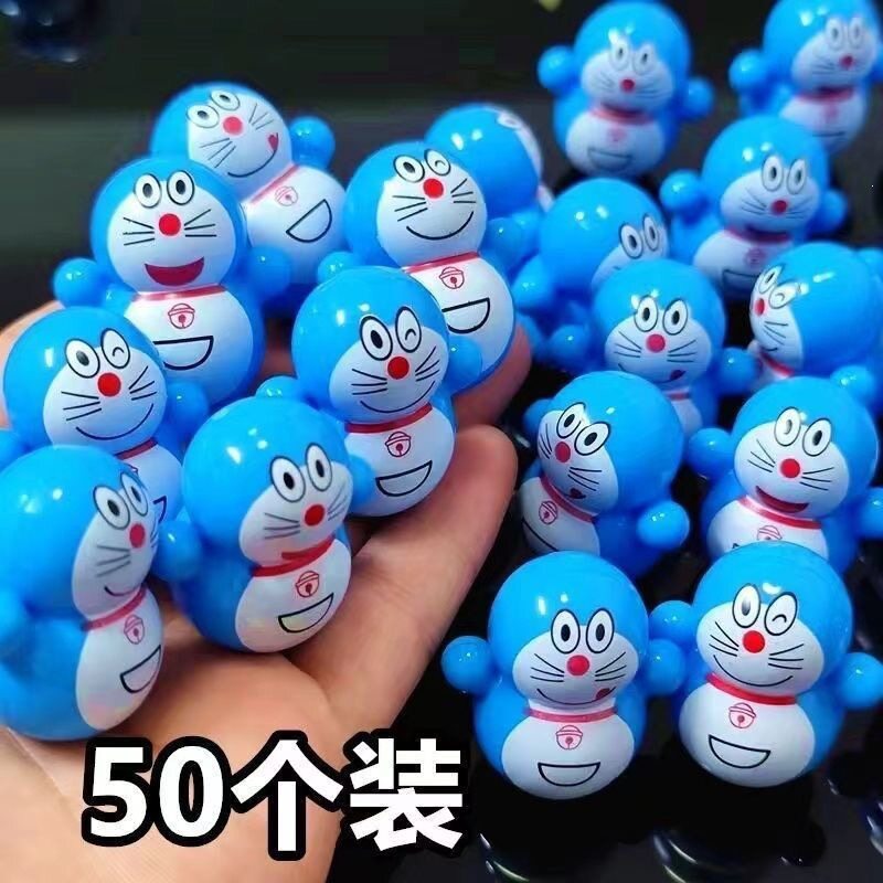 网红不倒翁玩具太空人小商品卡通迷你儿童幼儿园奖品