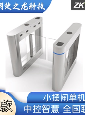 熵基ZKTECO小摆闸单机芯SBTL300人行通道人脸识别刷卡门禁系统