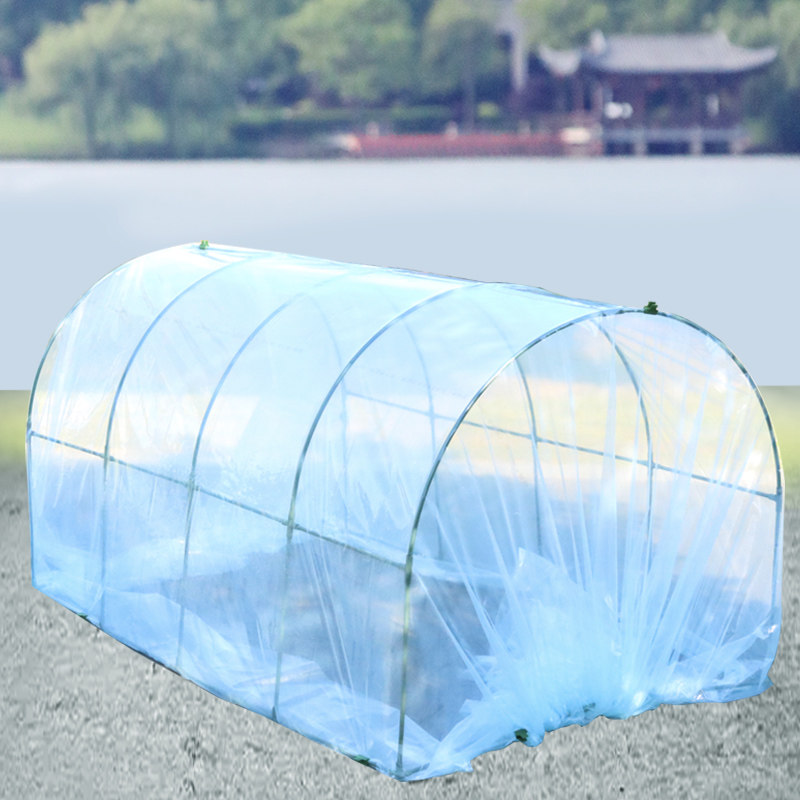 蔬菜保温蔬菜大棚架庭院花架青菜园保温架第二代拱形组装暖房