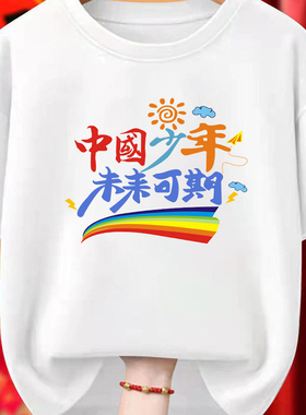2026中国少年毕业班服定制短袖t恤初中小学生幼儿园文化衫印logo